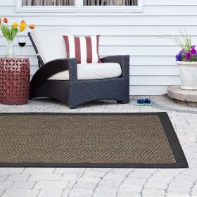 [Only support Drop Shipping Buyer] Dover Textured Chevron Indoor/Outdoor Rug