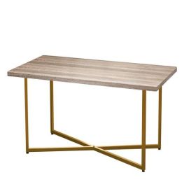 coffee table environment-friendly artificial wooden tabletop ; easy assembly coffee table light luxury; modern simple living room; multi-functional st