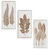 vidaXL Hand-Carved Wall Panels 3 pcs MDF 15.7"x23.6"x0.6"