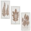 vidaXL Hand-Carved Wall Panels 3 pcs MDF 15.7"x23.6"x0.6"