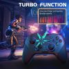 Wireless Bluetooth Gaming Controller Gamepad for PC Windows 7 8 10/Nintendo Switch/Android 4.0 UP/iOS;  Motion Control;  Dual Vibration;  M Buttons;