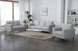 Kyrene Sofa; Light Gray Linen 56925