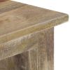 vidaXL TV Cabinet 43.3"x11.8"x19.7" Solid Mango Wood