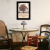 Trendy Decor 4U "Living Life" Framed Wall Art; Modern Home Decor Framed Print for Living Room; Bedroom & Farmhouse Wall Decoration by Bonnie Mohr