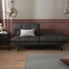 Convertible Memory Foam Futon Couch Bed; Modern Folding Sleeper Sofa in living room-SF267FADGY