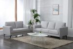 Kyrene Sofa; Light Gray Linen 56925
