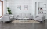 Kyrene Sofa; Light Gray Linen 56925