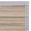 vidaXL Rug Bamboo 39.4"x63" Natural