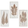 vidaXL Hand-Carved Wall Panels 3 pcs MDF 15.7"x23.6"x0.6"