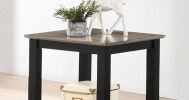 Simple Modern Look Wooden End Table Living Room Sofa Side Table Solid Rubberwood