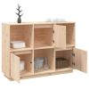 vidaXL Sideboard 43.5"x13.8"x31.5" Solid Wood Pine