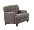 Alianza Chair in Dark Gray Fabric 53692