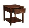 Malachi End Table in Walnut