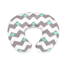 Baby Feeding Pillow Pillowcase Elastic U-shaped Breastfeeding (Option: A126 Ripple Bear-50x38x17CM)