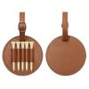 Father's Day Gifts Dad Golf Bag Tag with 5 Tees Set; Best Dad By Par; Golf Tees Bulk for Fathers; Funny Birthday Gift from Daughter Son Kids; Christma