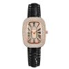 Gypsophila watch women's full diamond belt small green watch
